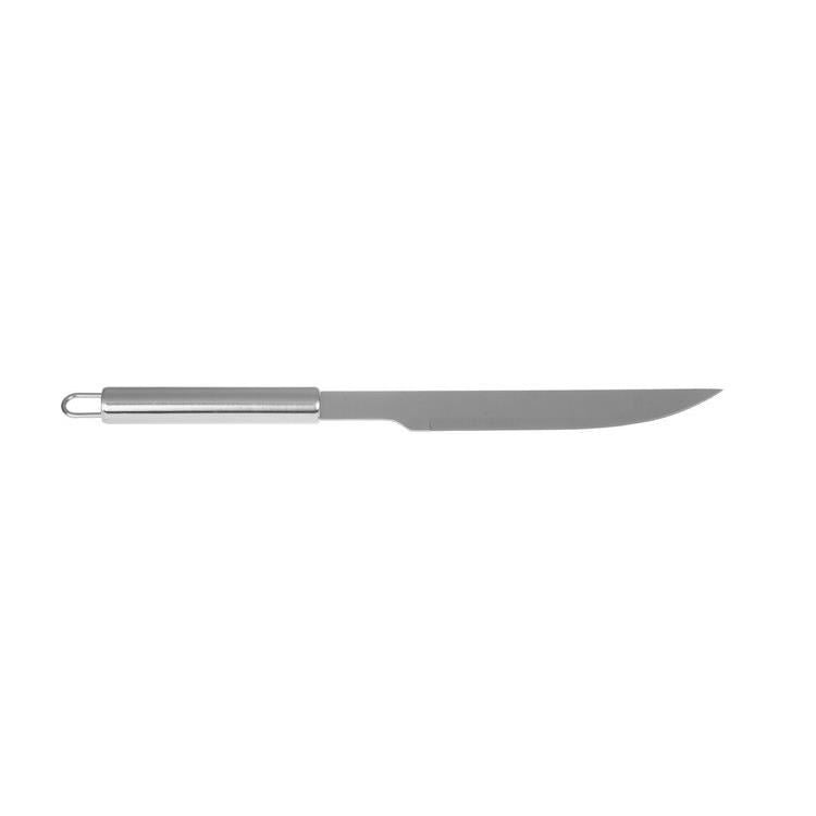 Ustensile pentru barbecue, grill, gratar, inox, geanta transport, set 9 piese, 35 cm, Kaminer