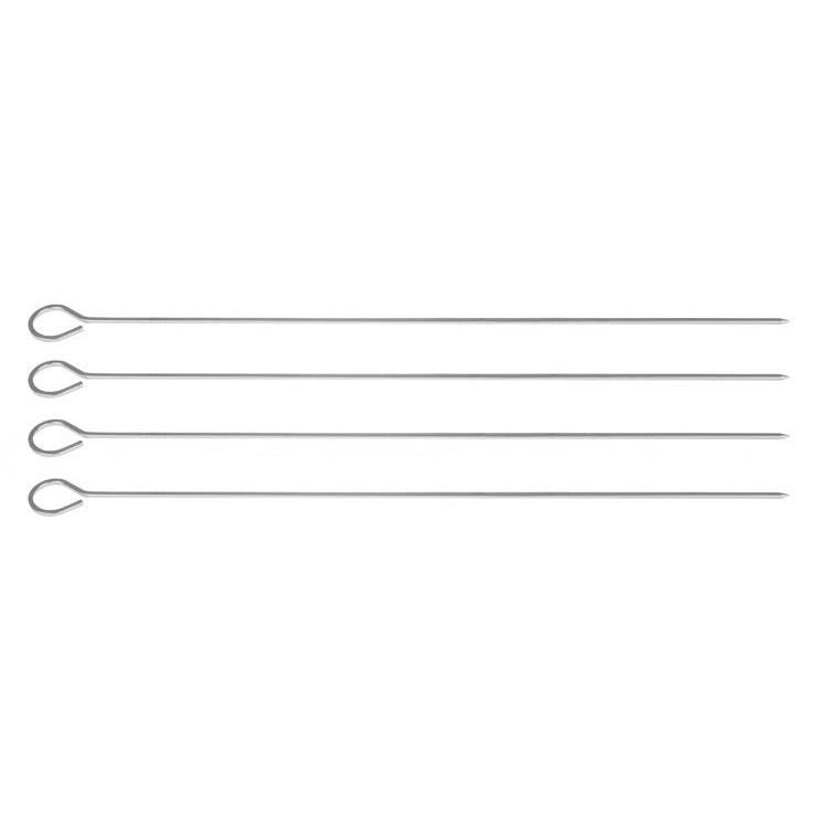 Ustensile pentru barbecue, grill, gratar, inox, geanta transport, set 9 piese, 35 cm, Kaminer