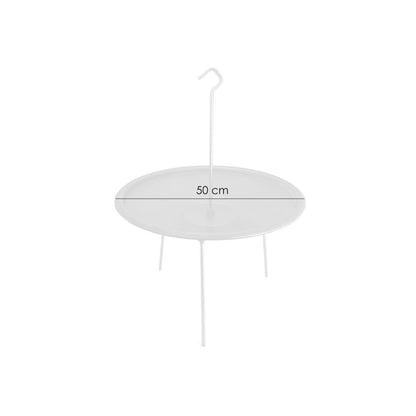 Disc pentru gratar, fonta, tip grill, cu picioare si agatator, 50 cm, Barbeque