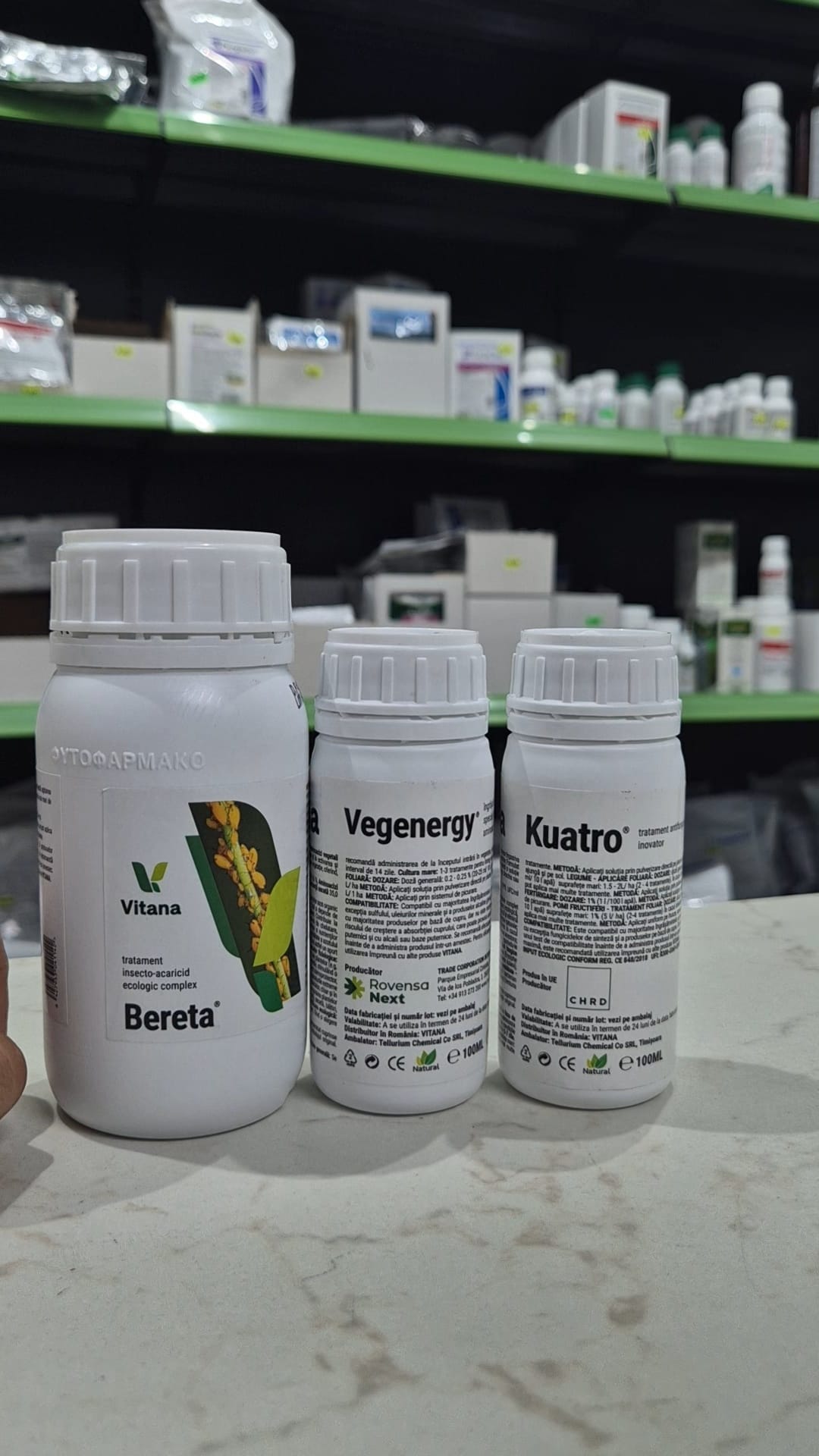 Pachet Tratament-complet ecologic - Legume/Pomi Fructiferi ~50 L apa~