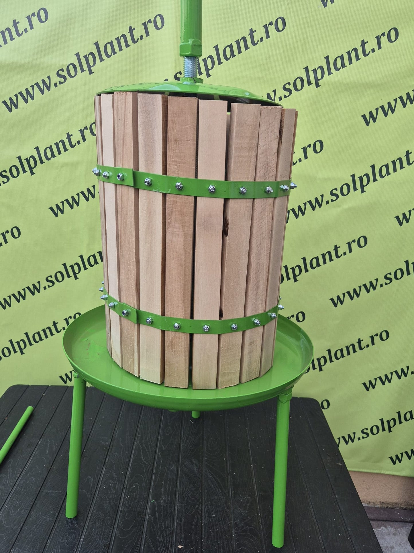 Teasc (storcator) struguri 40L~lemn masiv