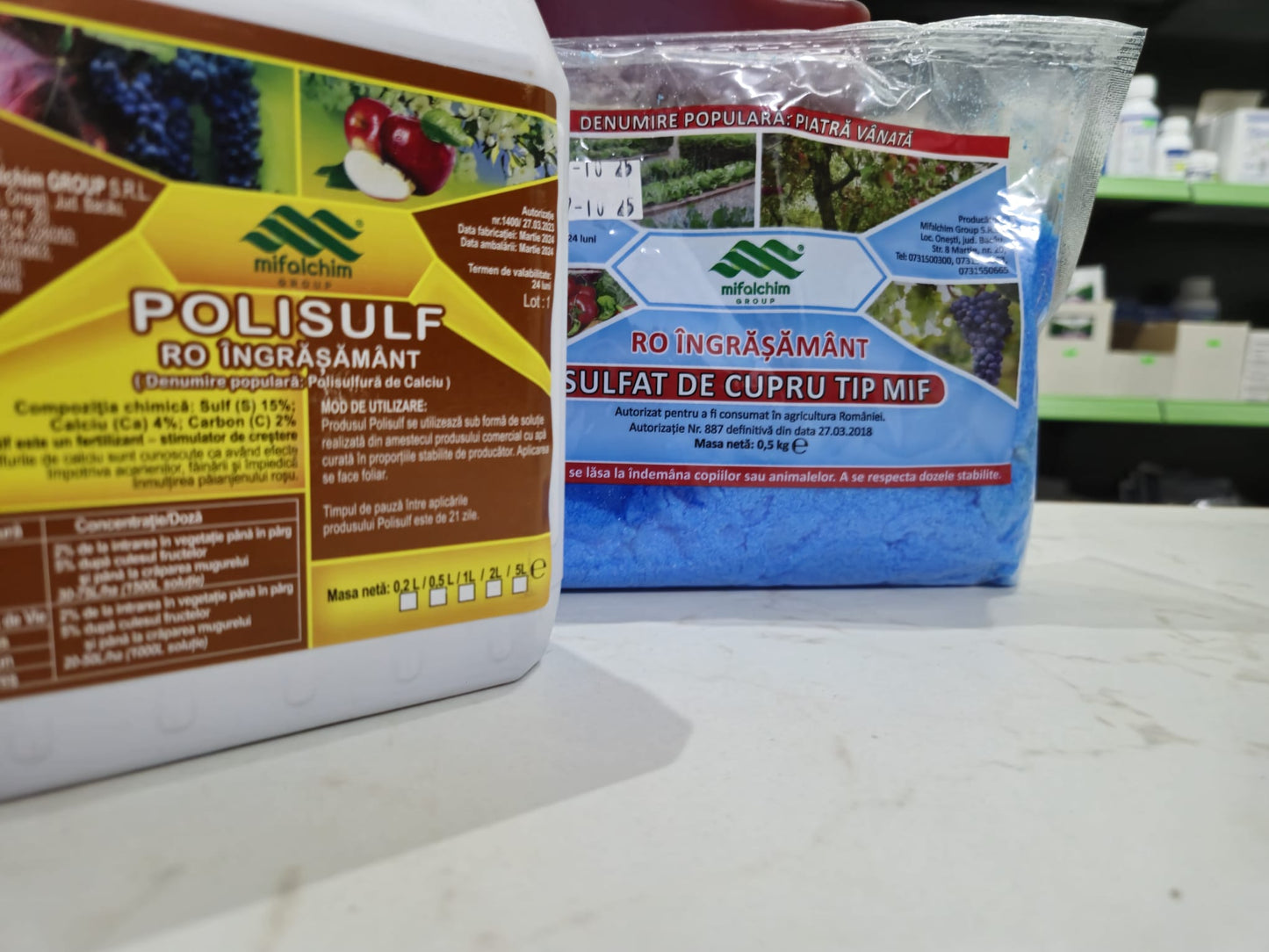PACHET Piatra Vanata + Polisulfura de Calciu