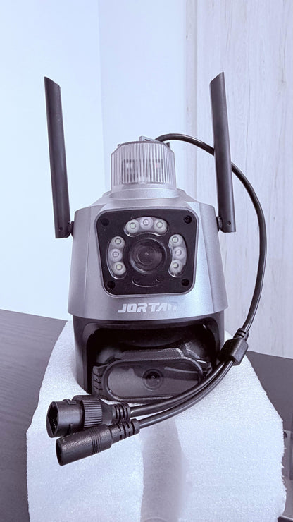 Cameră Supraveghere WiFi Exterior/Interior – HD, Night Vision, Alertă pe Telefon - SolPlant.ro