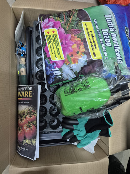 Kit Solar & Grădină Mică – Semințe Românești + Ghid Complet de Cultivare