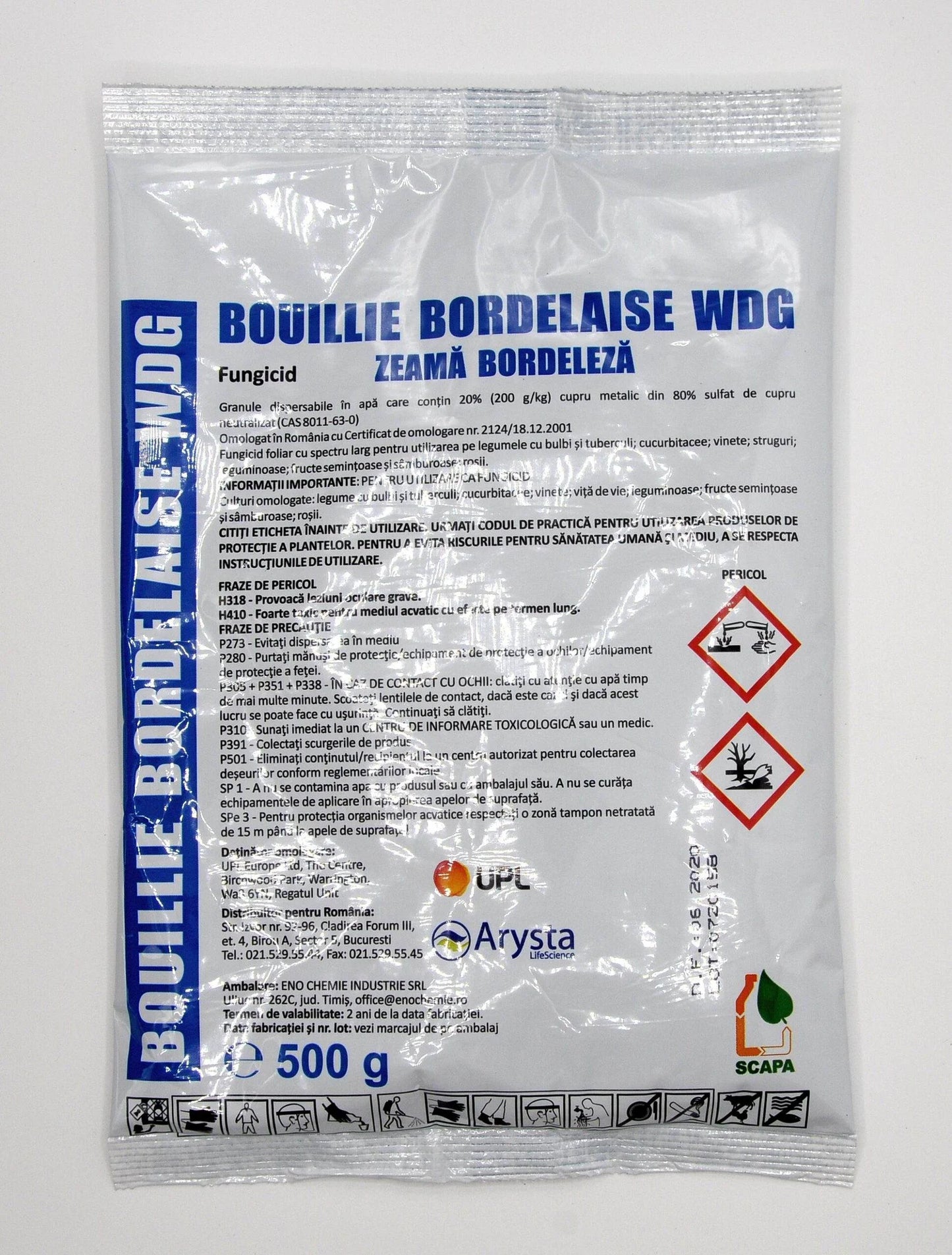 Fungicid BOUILLIE BORDELAISE (ZEAMĂ BORDELEZĂ)