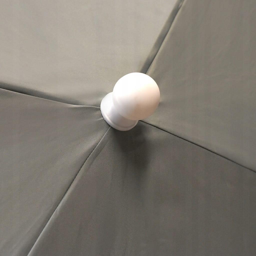 Umbrela balcon/terasa, Jumi, cu manivela, antracit, 220x130x240 cm