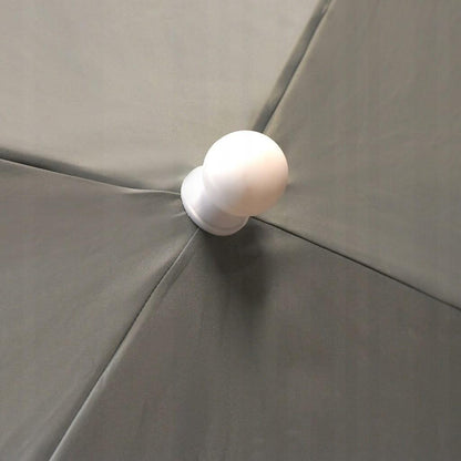 Umbrela balcon/terasa, Jumi, cu manivela, antracit, 220x130x240 cm