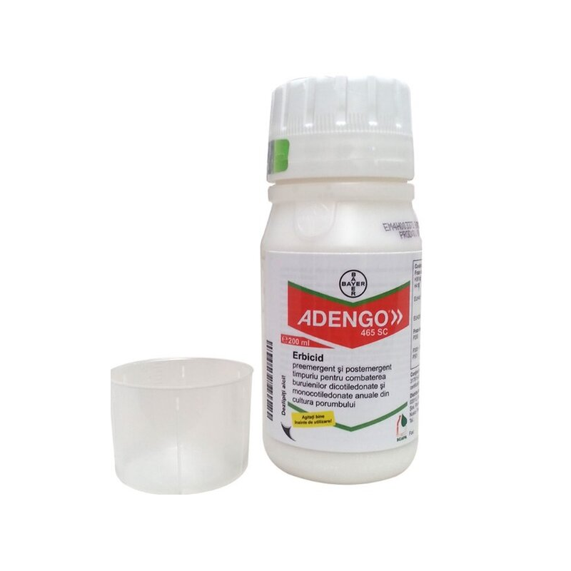 Erbicid Adengo 465 SC, Bayer, aplicare preemergentă și postemergentă, protecție împotriva buruienilor