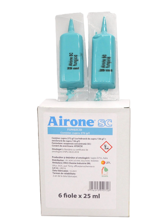 Fungicid AIRONE SC - Cupru Contact, Mana, Rapan, Foc Bacterian, Vita de Vie, Mar, Par, UPL