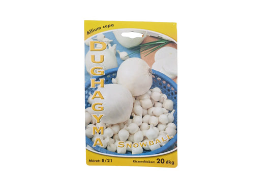 Arpagic ceapă albă Snowball – 200 g | gust fin și producție timpurie