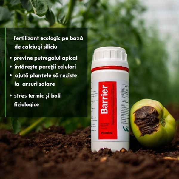 Barrier - Bioprotector Natural cu Calciu si Siliciu - Legume, Cereale, Pomi Fructiferi, Plante Ornamentale