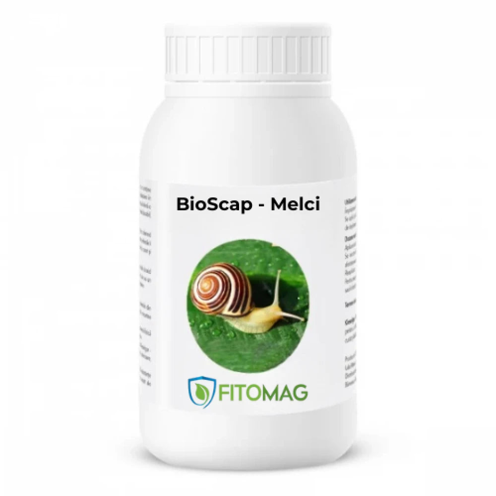 BioScap Molluscicid Bio Anti-Melci Limacsi Contact Bariera – Legume, Rasaduri, Flori, Ornamentale, Balcon, Gradina - Pulbere Diatomee + Ingrediente Botanice