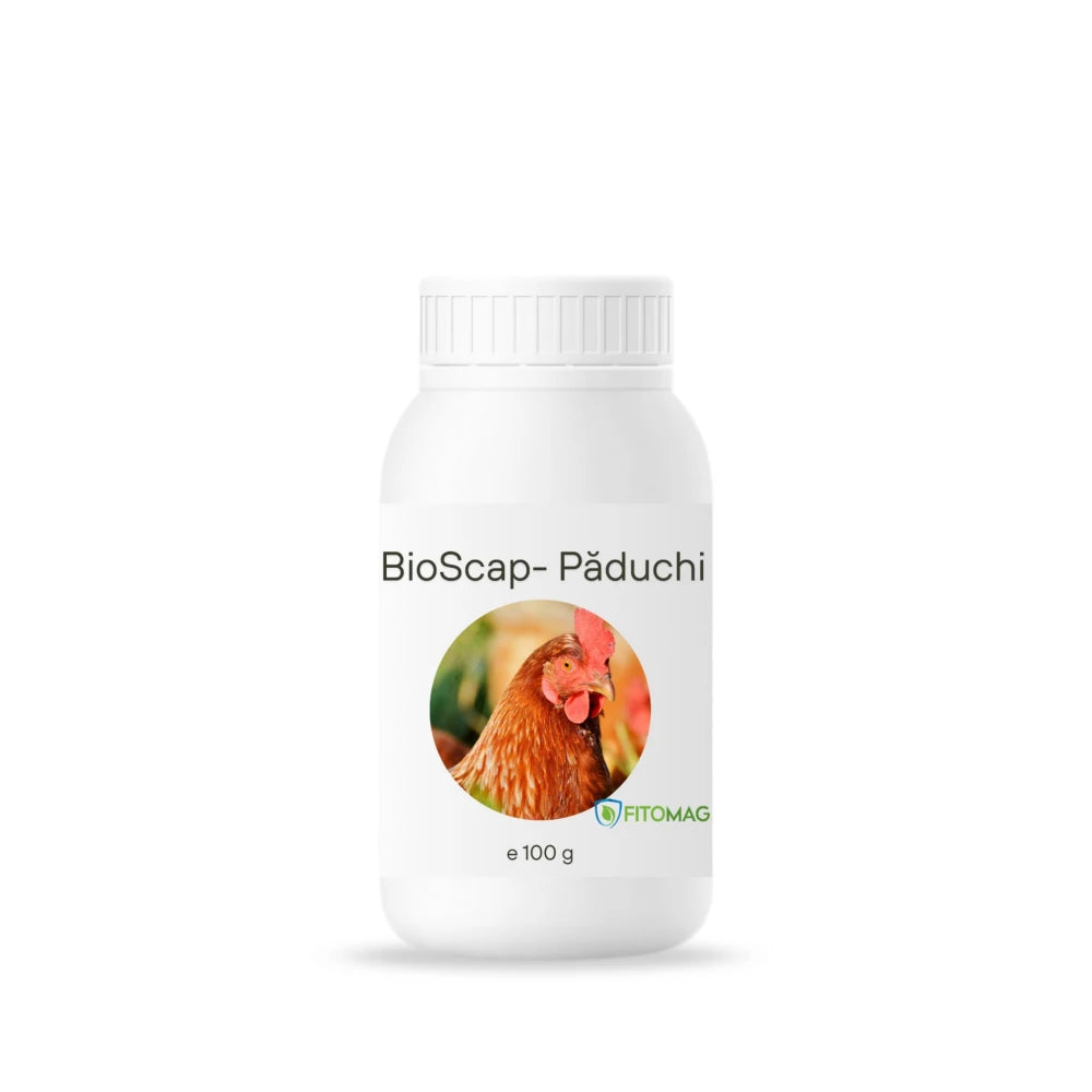 BioScap Insecticid Bio Anti-Paduchi Gaina Imprastiere Contact Pulbere Diatomee (SiO2) – Cotet Gaini, Cuiburi, Penaj, Ferme Avicole, Pasari Curte