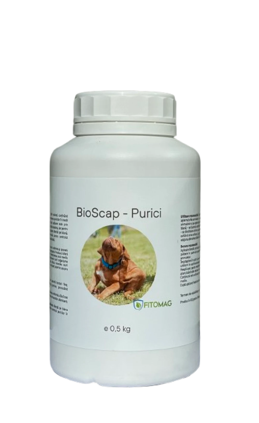 BioScap Insecticid Bio Anti-Purici – Mocheta, Canapea, Tapiterie, Curte, Animale Companie, Interior - Pulbere Diatomee (SiO2)  Imprastiere Contact
