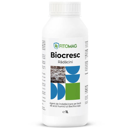 Biostimulator de inradacinare pentru rasaduri, butasi si arbusti fructiferi Biocresc Radacini