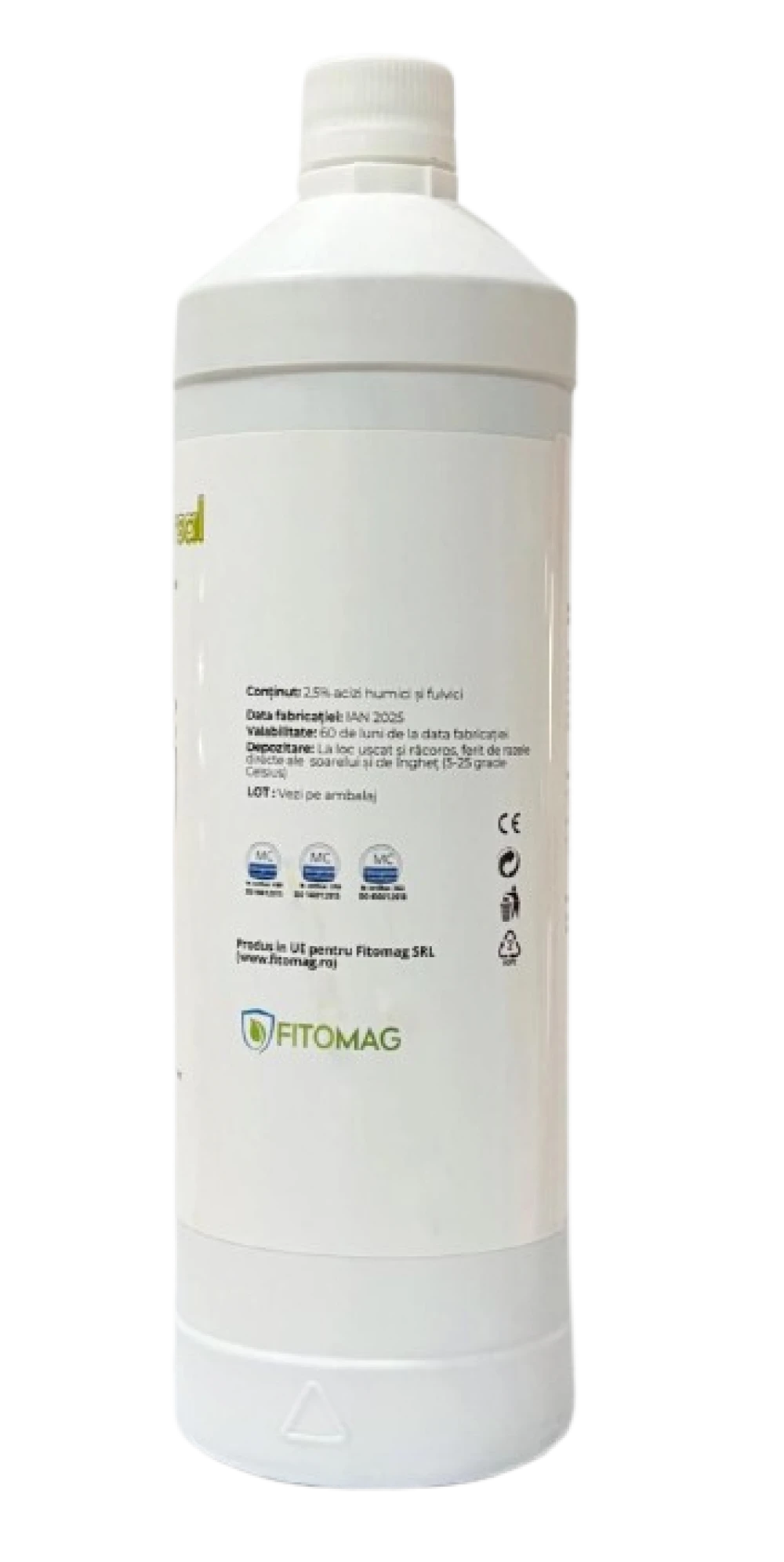 Biostimulator organic lichid pentru toate tipurile de culturi vegetale Biocresc Universal