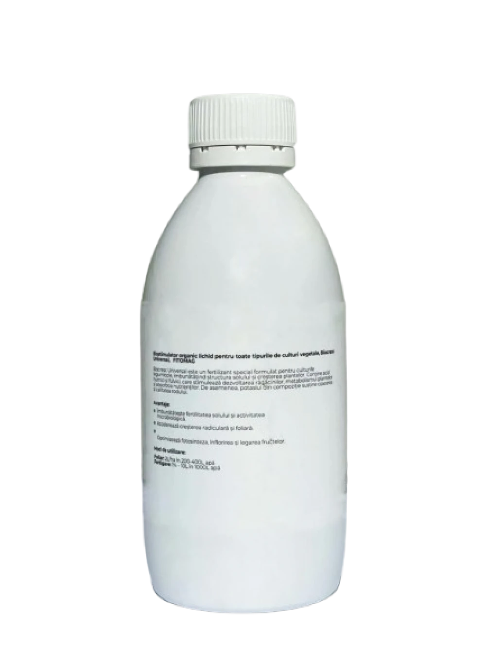 Biostimulator organic lichid pentru toate tipurile de culturi vegetale Biocresc Universal