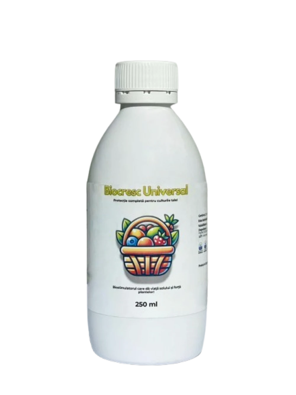 Biostimulator organic lichid pentru toate tipurile de culturi vegetale Biocresc Universal