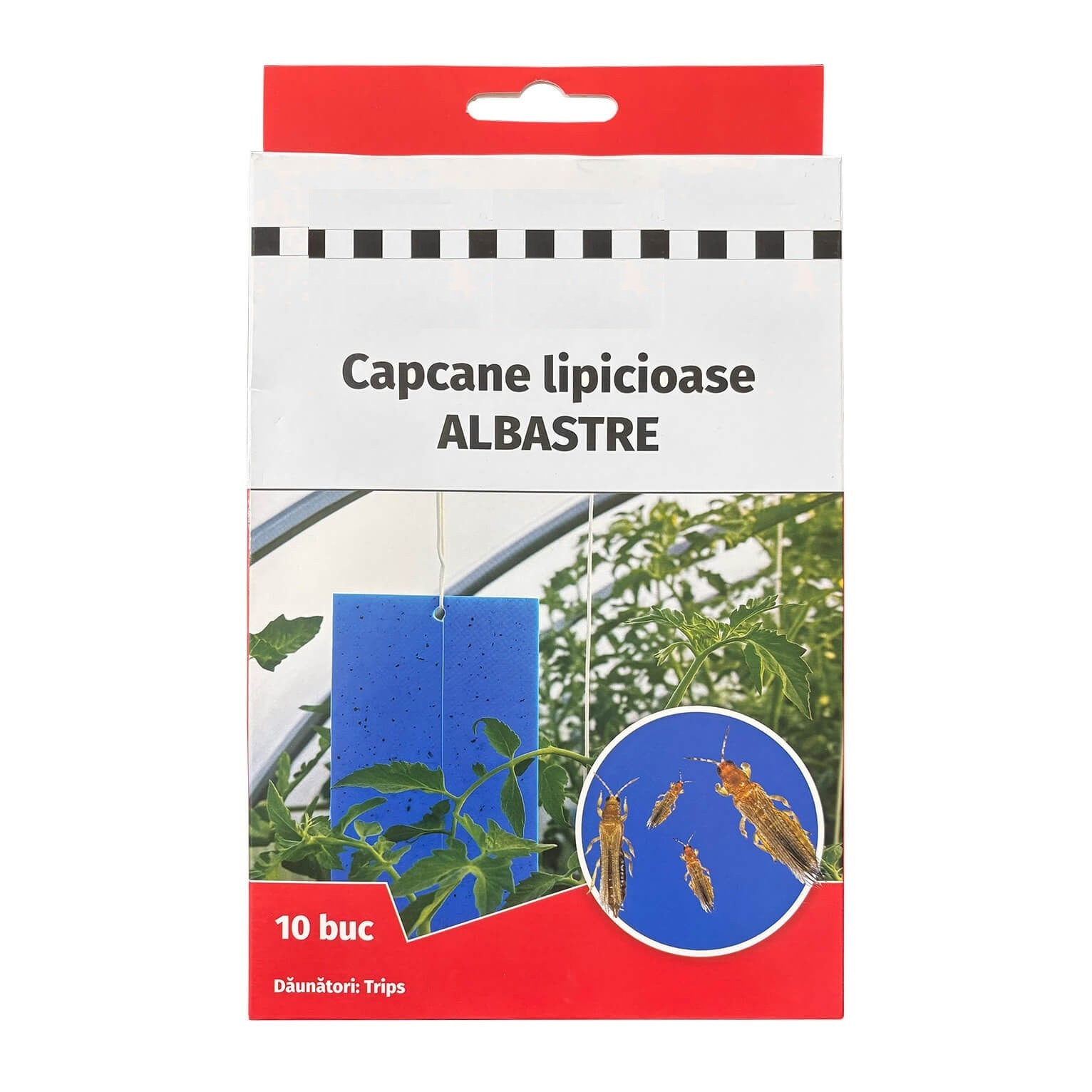 Capcane Lipicioase Albastre Set 10 Placi - Trips 