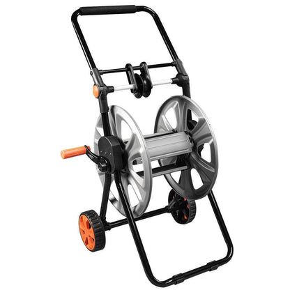 Furtun cu carucior pentru gradina, pistol de stropit, 1/2", 50+2 m, 4 straturi, ranforsat, Richmann Exclusive