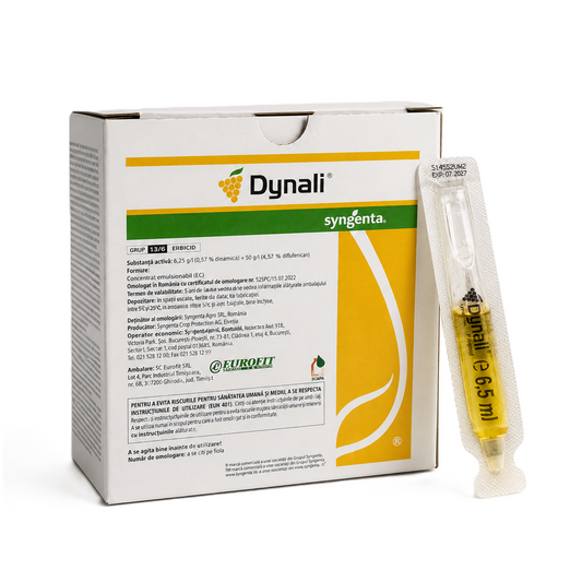 Dynali - Fungicid Preventiv si Curativ - Vita de Vie - Fainare, Putregai Negru, Inrosirea Frunzelor, Syngenta