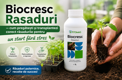 Biostimulator Înrădăcinare Potrivit pentru Toate Culturile – Adjuvanți și Biostimulatori — Înrădăcinare Accelerată, Prindere Sigură, Stres Redus
