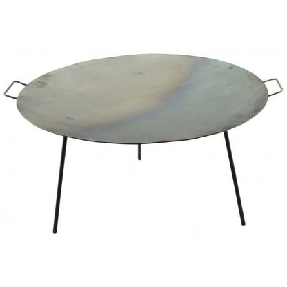 Disc pentru gratar, metalic, cu picioare, 48.5x31 cm, Perfect Home