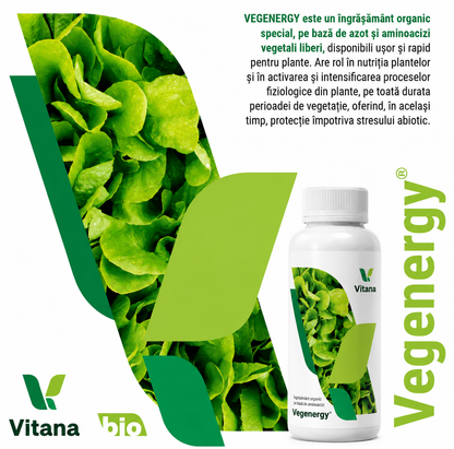 VEGENERGY - Ingrasamant Foliar Organic Aminoacizi Vegetali – Stres, Refacere, Crestere