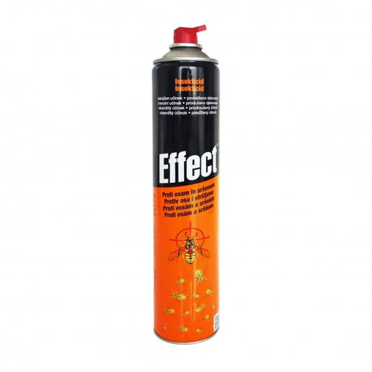 Insecticid aerosol împotriva viespilor și gărgăunilor – Effect