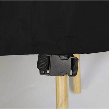 Husa protectie gratar gradina, Kaminer, dreptunghi, impermeabila, neagra, 100x60x95 cm