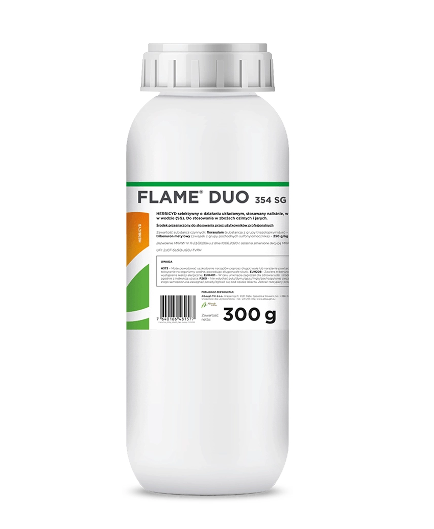 Erbicid Flame Duo 354 SG – Florasulam + Tribenuron-metil – Cereale de Toamnă – Albaugh