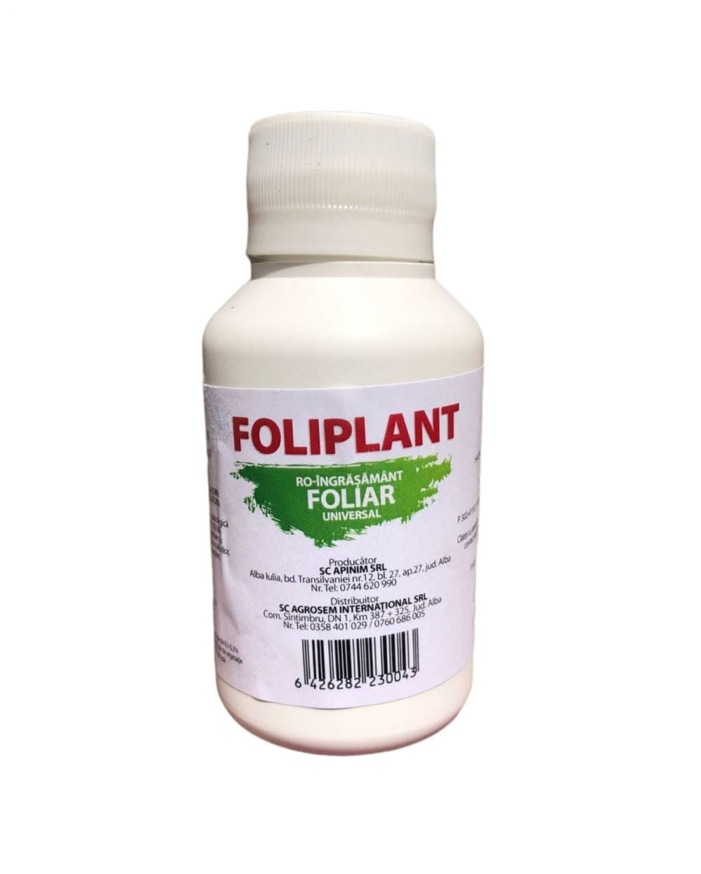 Îngrășământ universal Foliplant – nutriție completă pentru plante sănătoase și producții ridicate