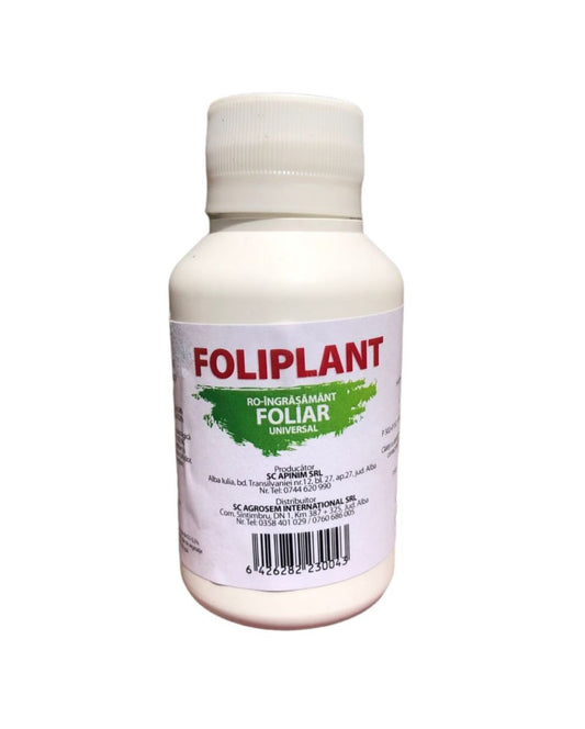 Îngrășământ universal Foliplant – nutriție completă pentru plante sănătoase și producții ridicate