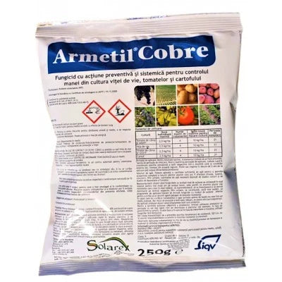 ARMETIL COBRE – fungicid sistemic cu acțiune curativă și protectoare