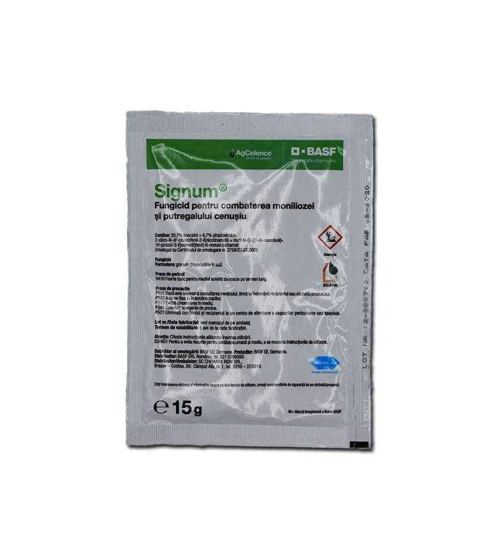 Fungicid SIGNUM -BASF, Sistemic