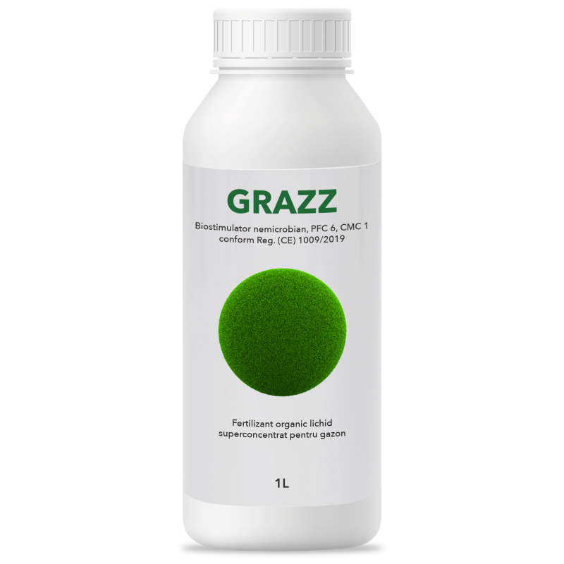 Biostimulator Nemicrobian, PFC6, CMC1 -  Organic Lichid Superconcentrat Pentru Gazon, Grazz