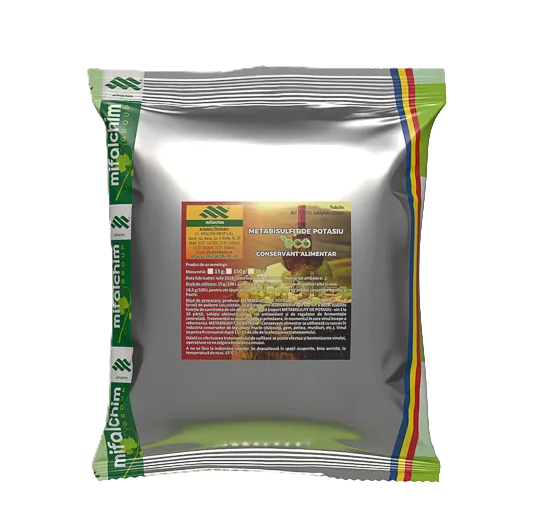Metabisulfit de Potasiu - Conservant Alimentar pentru Vin, Legume si Fructe - Antioxidant, Antimicrobian - Mifalchim