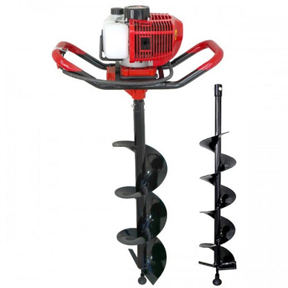 Motoburghiu benzina, 4.5 kW, 6 CP, 58 CC, rezervor 1.2 l, motor 2T