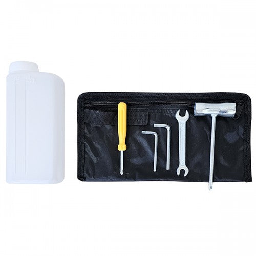 Motoburghiu benzina, 4.5 kW, 6 CP, 58 CC, rezervor 1.2 l, motor 2T