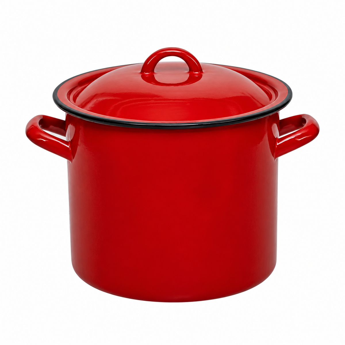 VEF SET OALA EMAILATA CU CAPAC 2+39-21 CM 6 L