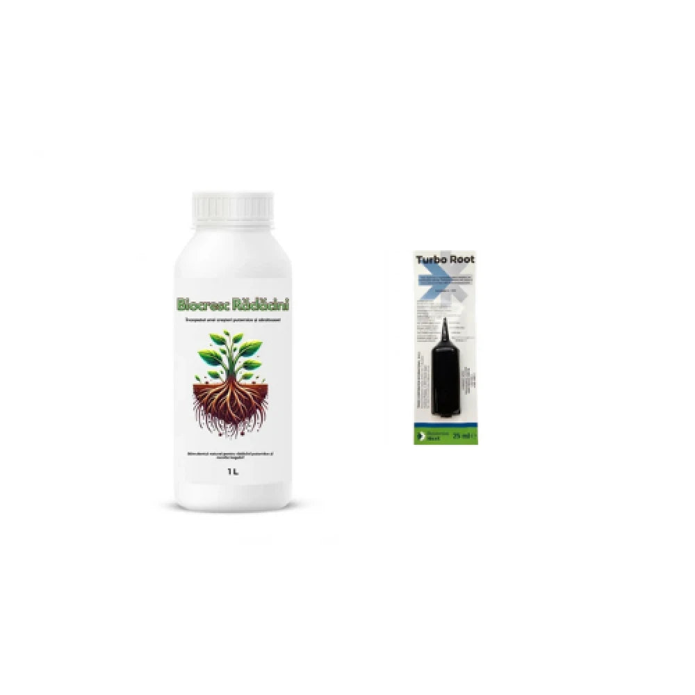 Pachet inradacinare rasaduri Biostimulator pentru butasi si arbusti fructiferi Biocresc Radacini, 1 