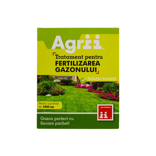 Pachet de tratament pentru gazon, Agrii pack, pentru 1000 mp