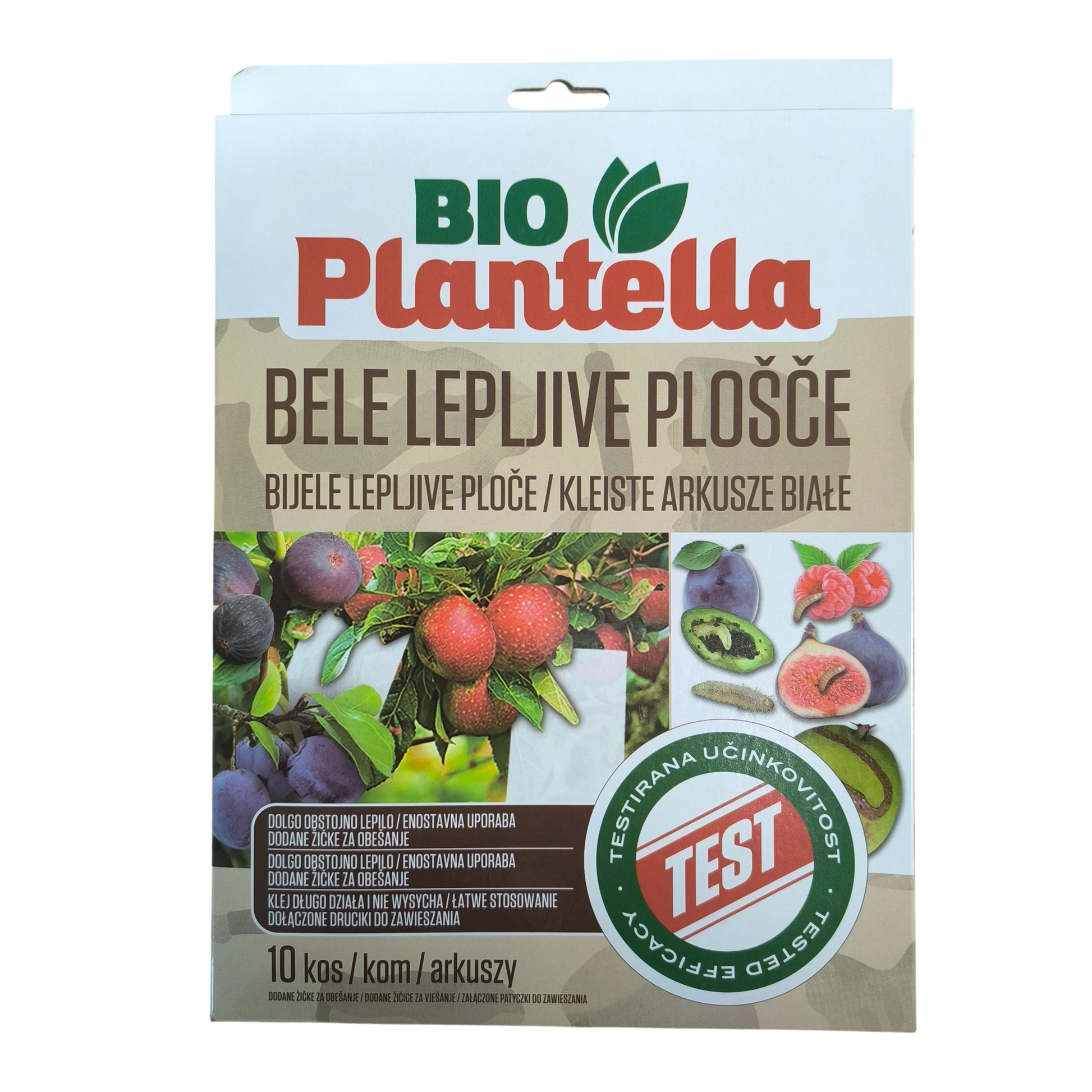 Capcane lipicioase albe Bio Plantella – protecție eficientă și monitorizare dăunători - SolPlant.ro