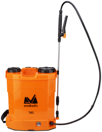 Pachet grădinărit complet Evotools – Pulverizator 16L + Suflantă electrică portabilă