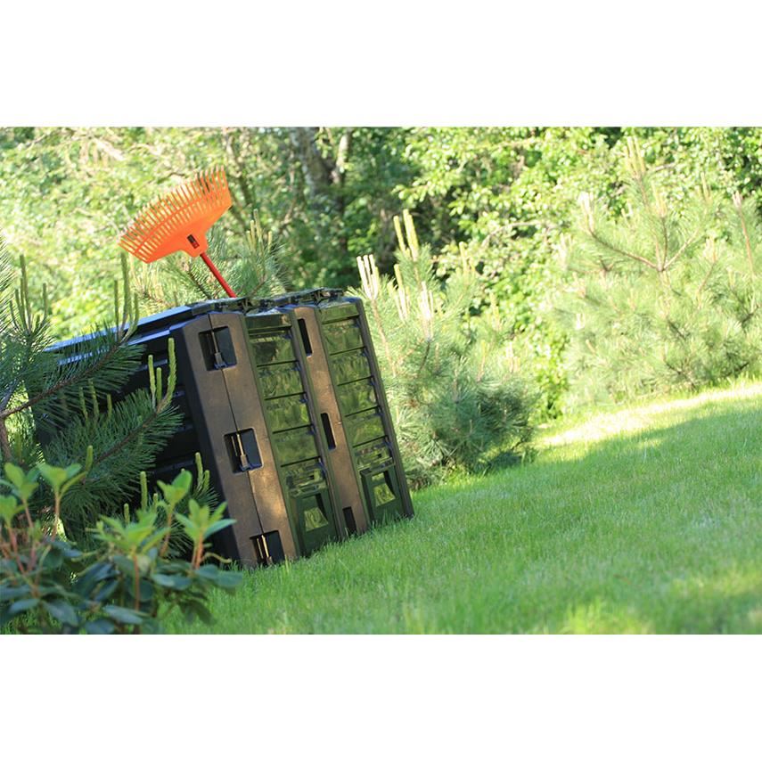 Compostor de gradina, 320 L, negru, rezistent la inghet, Compogreen