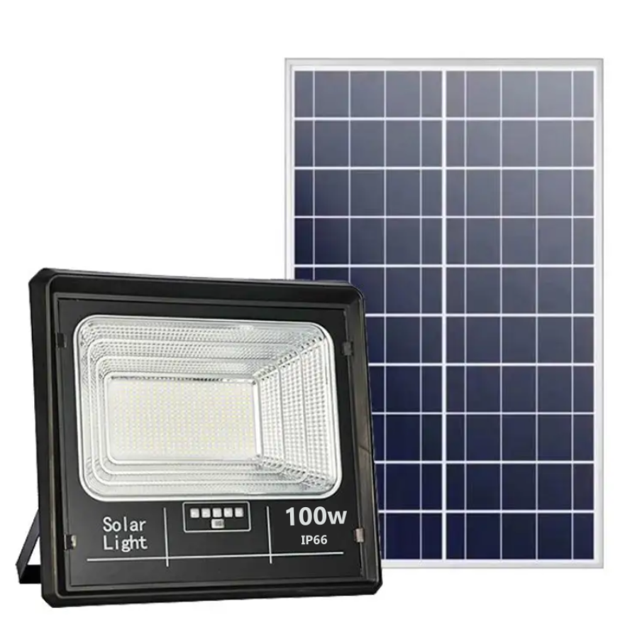 Proiector cu Panou Solar 100 W