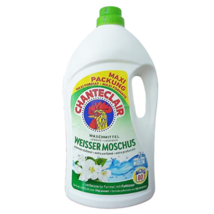 CHANTE CLAIR DETERGENT RUFE MUSCHIO BIANCO 3.6L 80 SPALARI