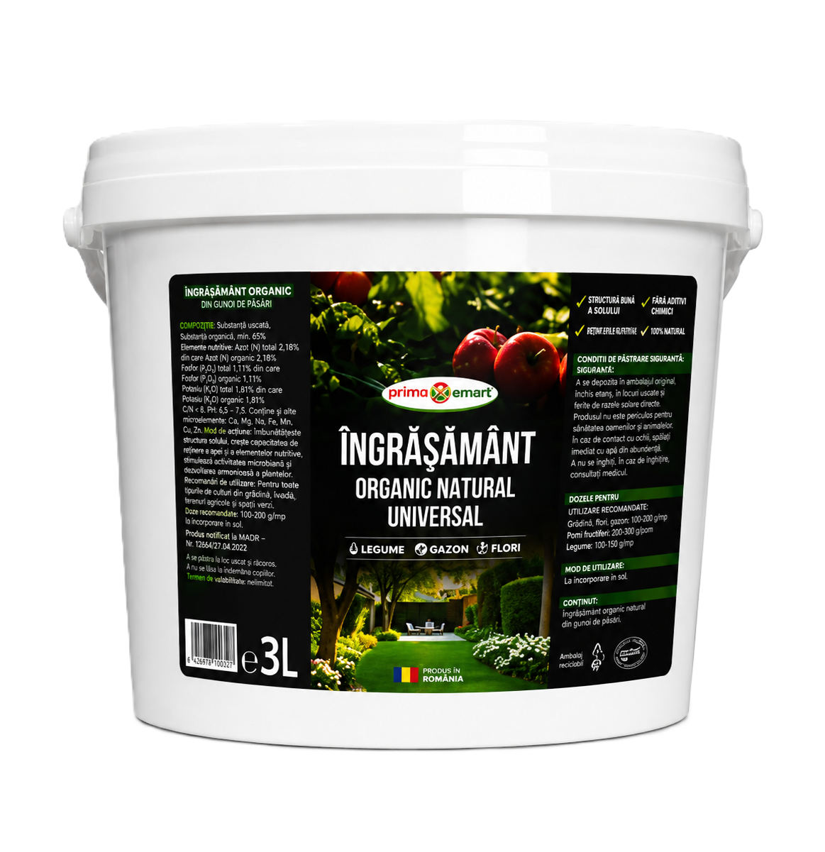 ingrasamant-organic-universal-gainat-pasare-legume-flori-gazon