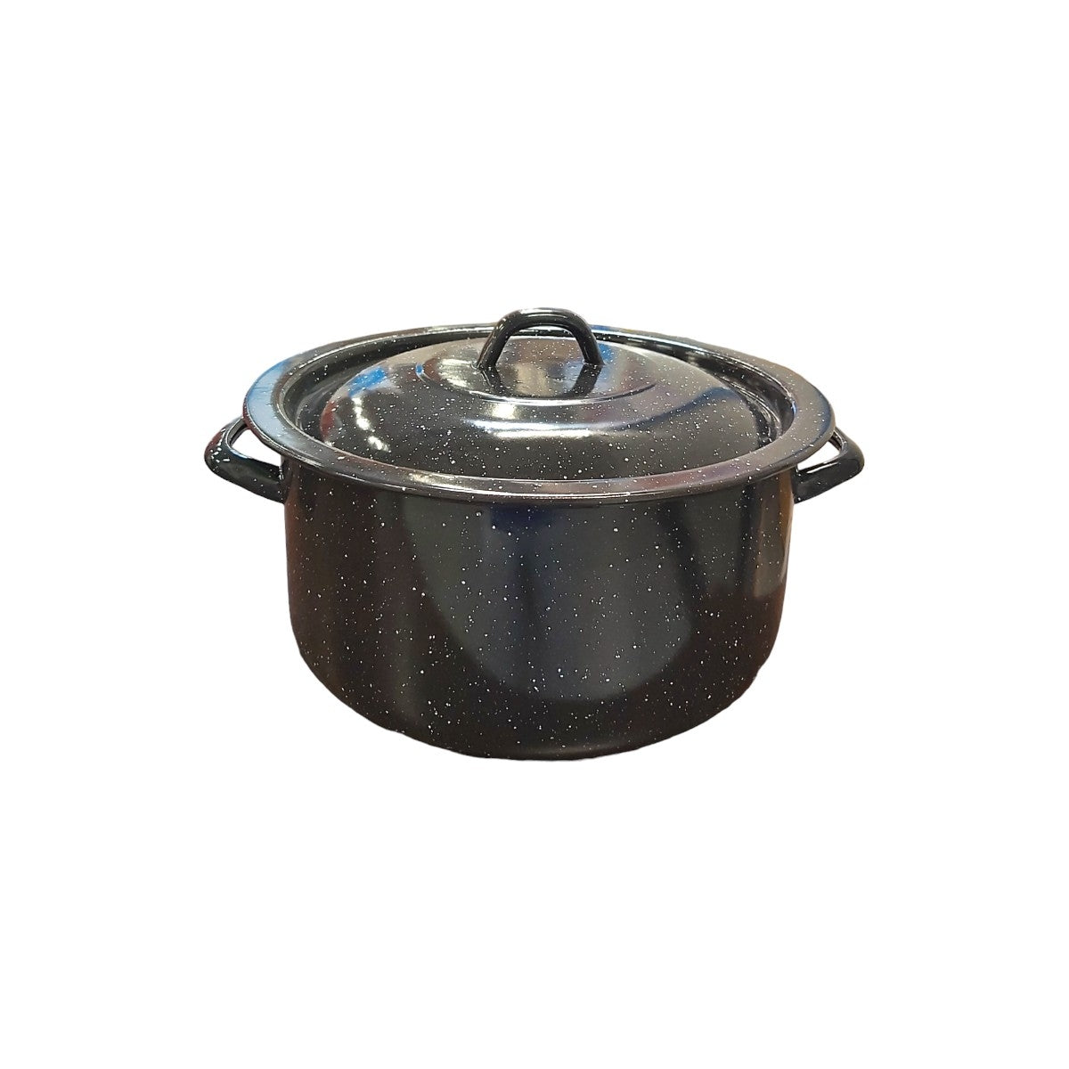 set-cratita-adanca-capac-28cm-negru-picatele-91739pic-28-45778