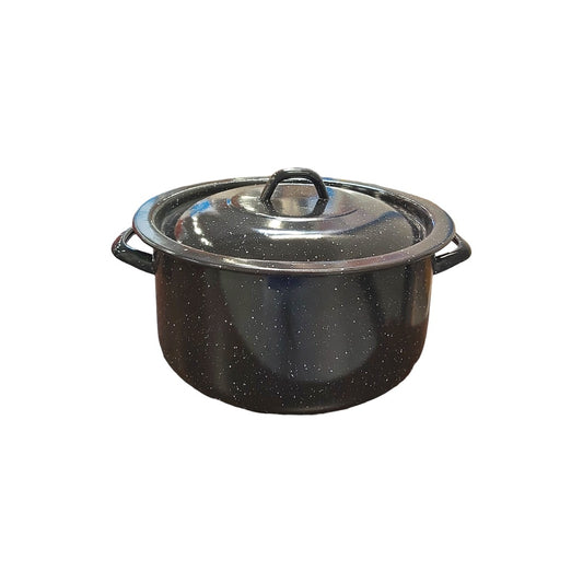 set-cratita-adanca-capac-28cm-negru-picatele-91739pic-28-45778